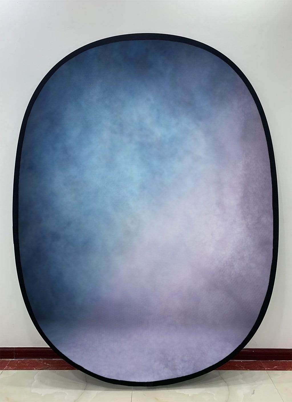 Kate Blue Purple Gradient Abstract Texture/ Dark Blue Green mixed Brown Red Collapsible Backdrop Photography 5X6.5ft(1.5x2m) - Image 4